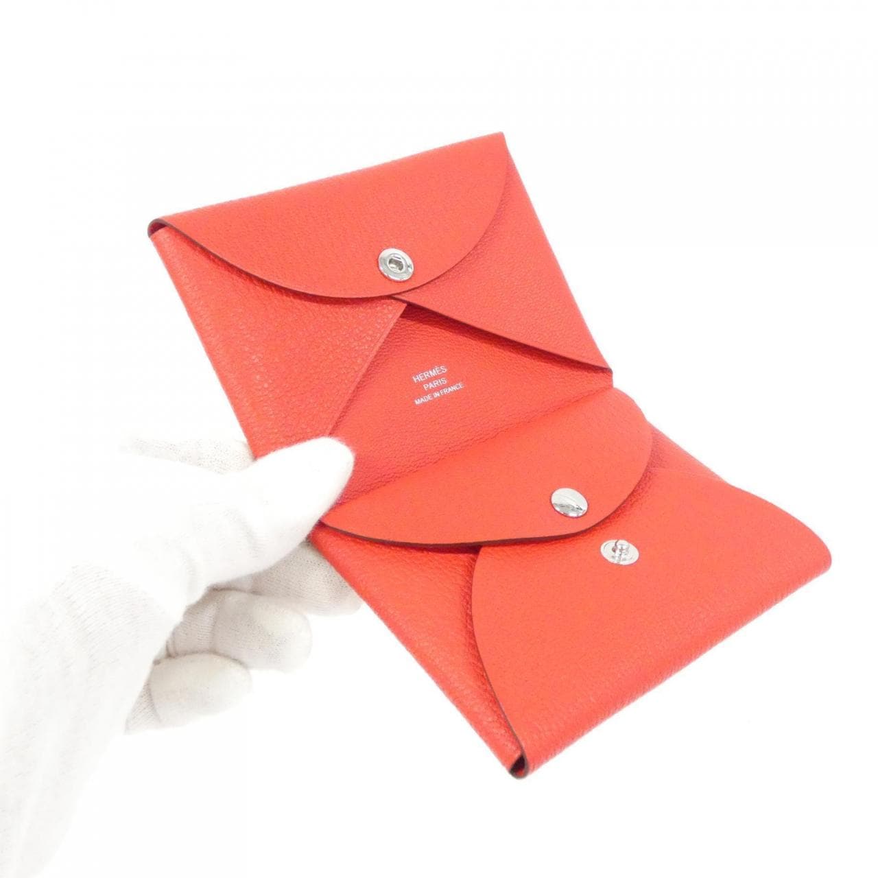 【未使用品】エルメス カルヴィ デュオ 082977CK コインケース