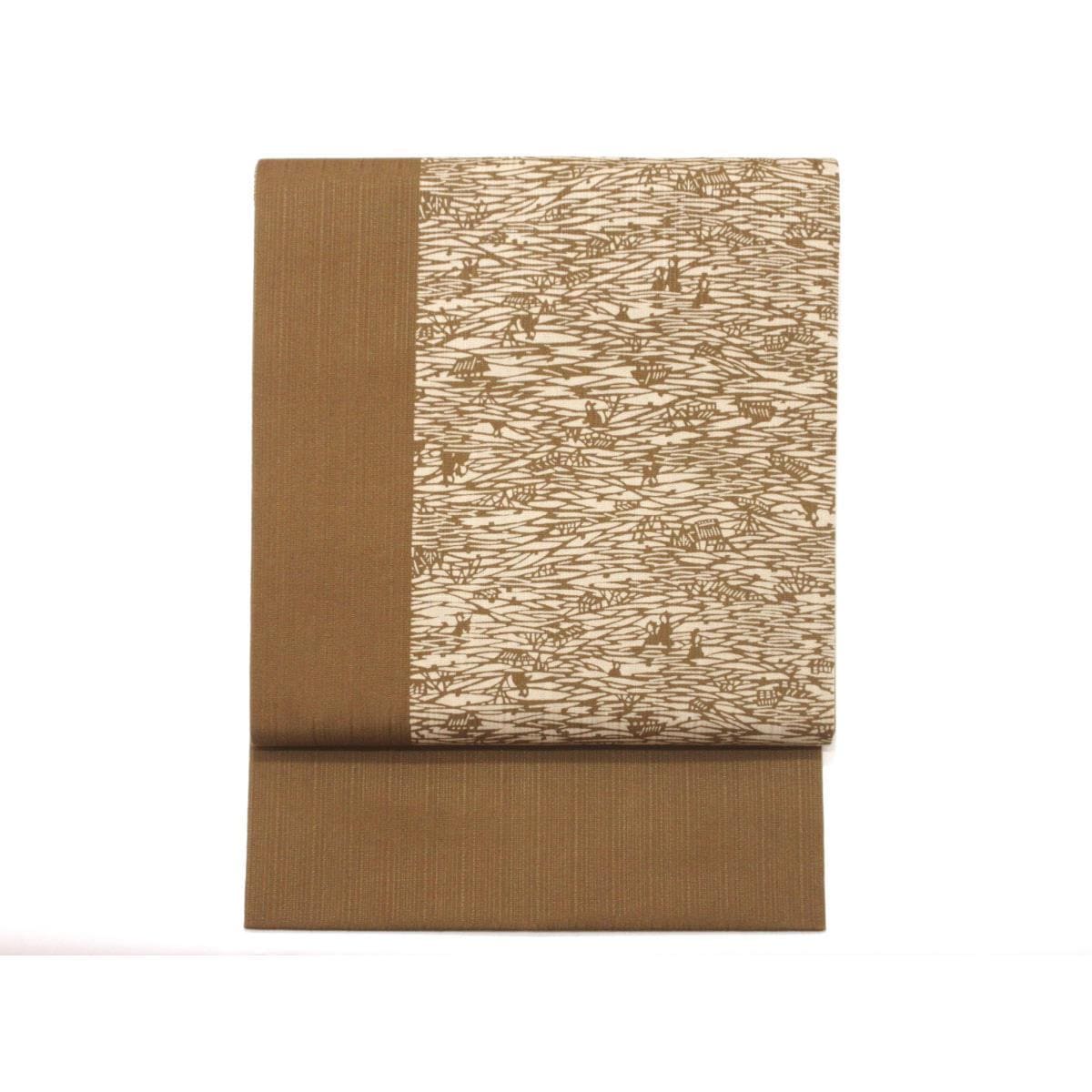 【未使用品】名古屋帯　染帯
