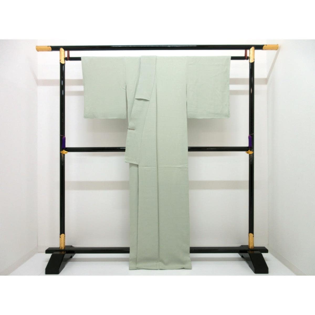 【未使用品】色無地　毎田仁郎　三ツ柏