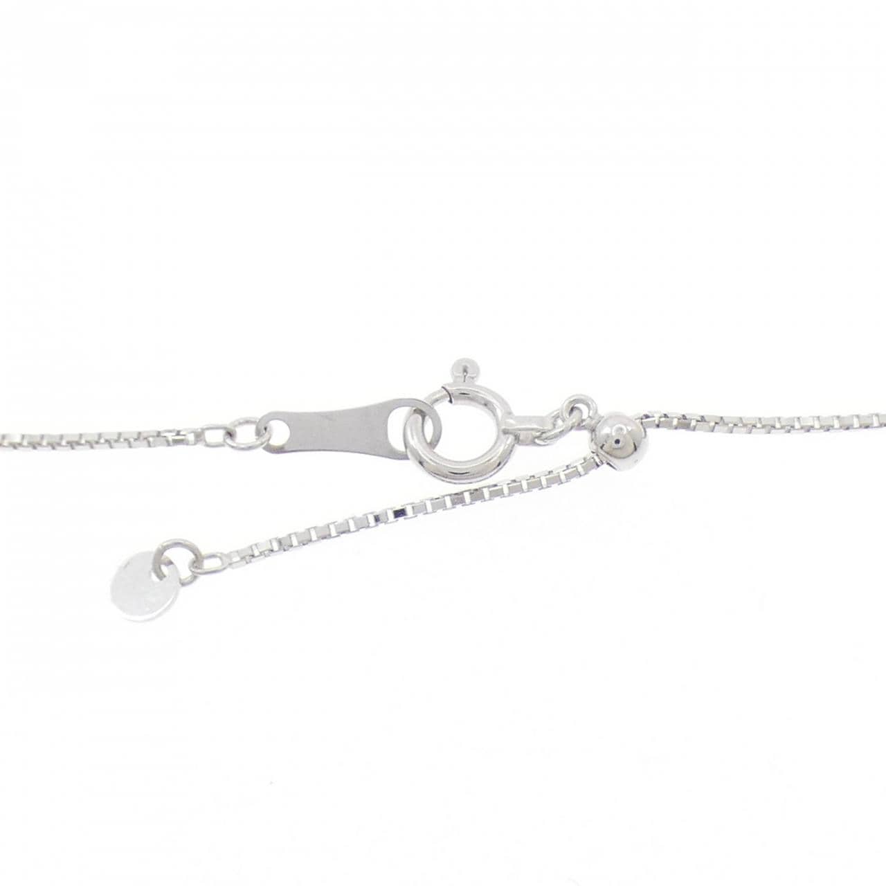 K18WG ガーネット ネックレス 1.051CT