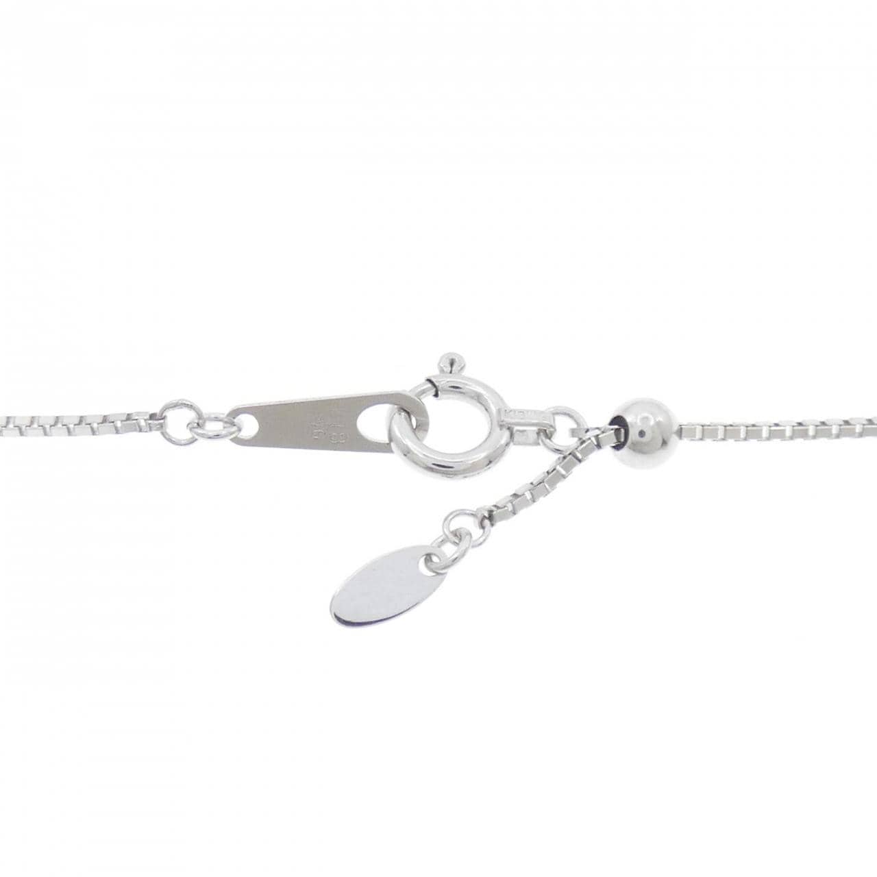 K18WG デマントイドガーネット ネックレス 1.06CT