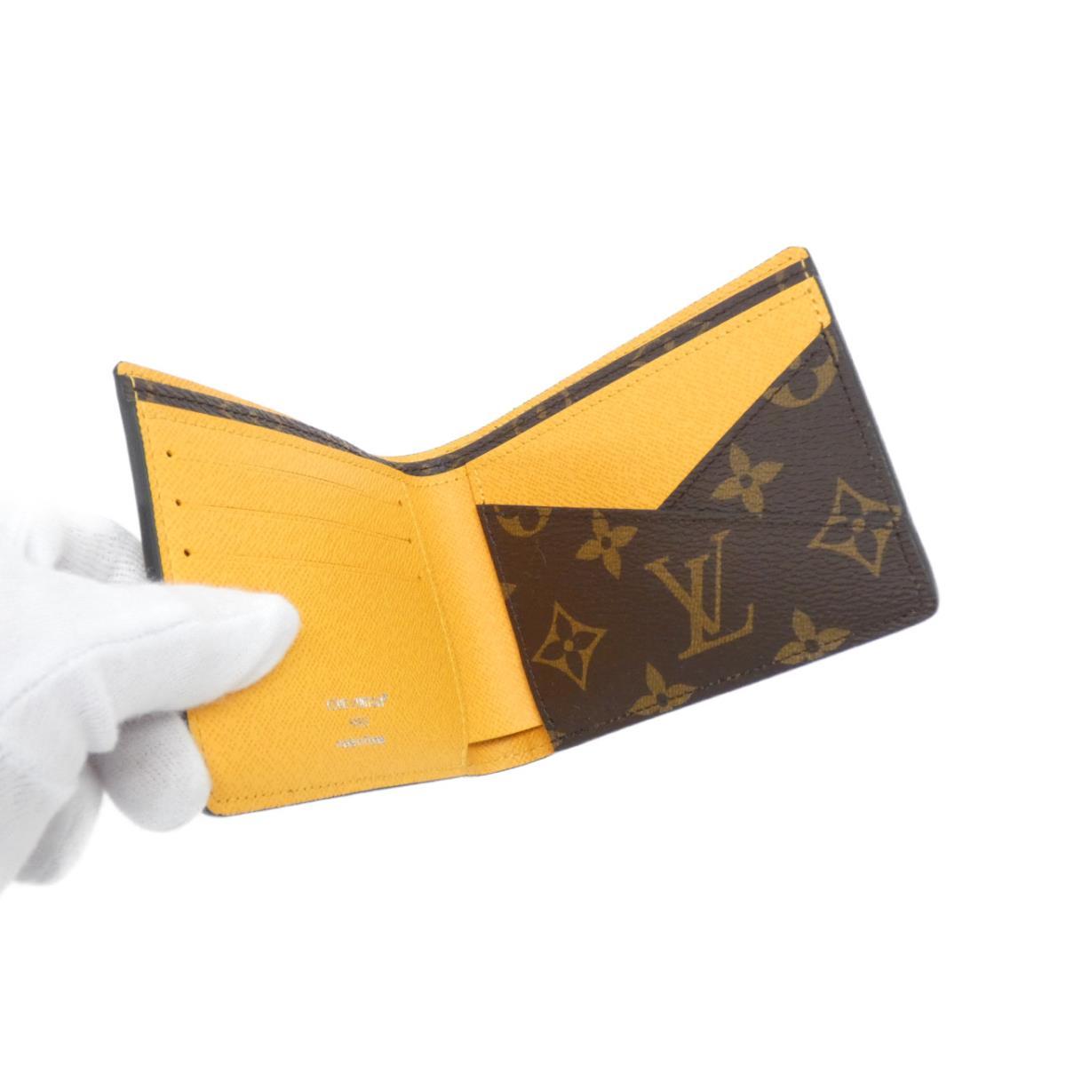 【未使用品】ルイヴィトン　モノグラムマカサー　（ＬＶカラーマニア）　ポルトフォイユ　ミュルティプル　Ｍ１２８３７　札入れ