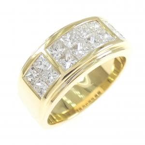 750YG ダイヤモンド リング