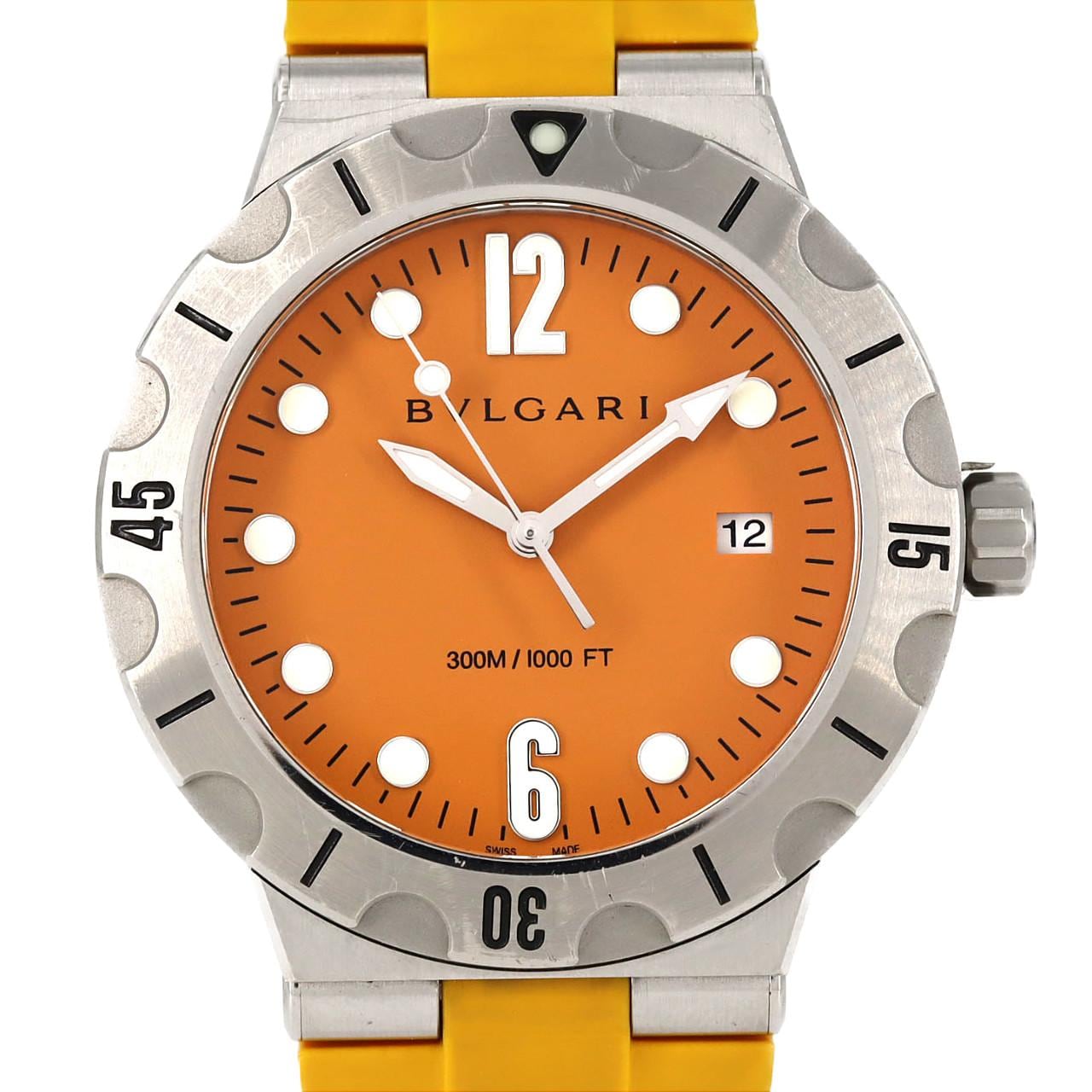 【ノーメンテナンス還元価格】ブルガリ ディアゴノスクーバ DP41SSD/DP41C8SVSD SS 自動巻