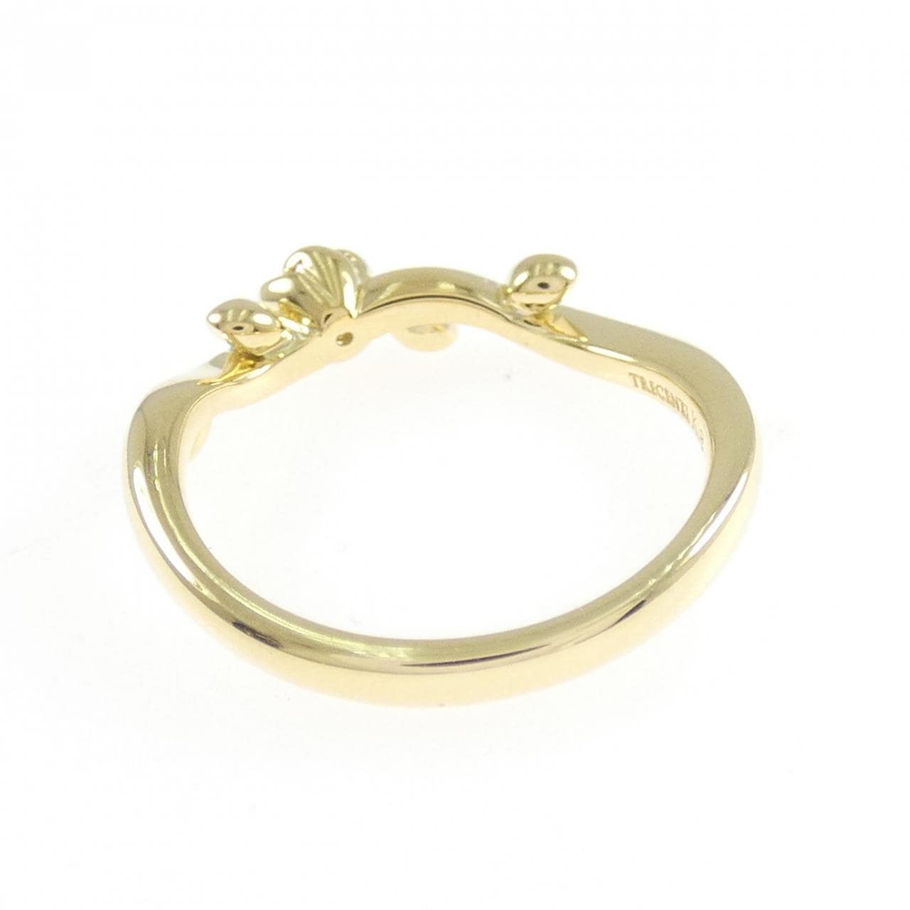 K18YG ダイヤモンド リング 0.09CT