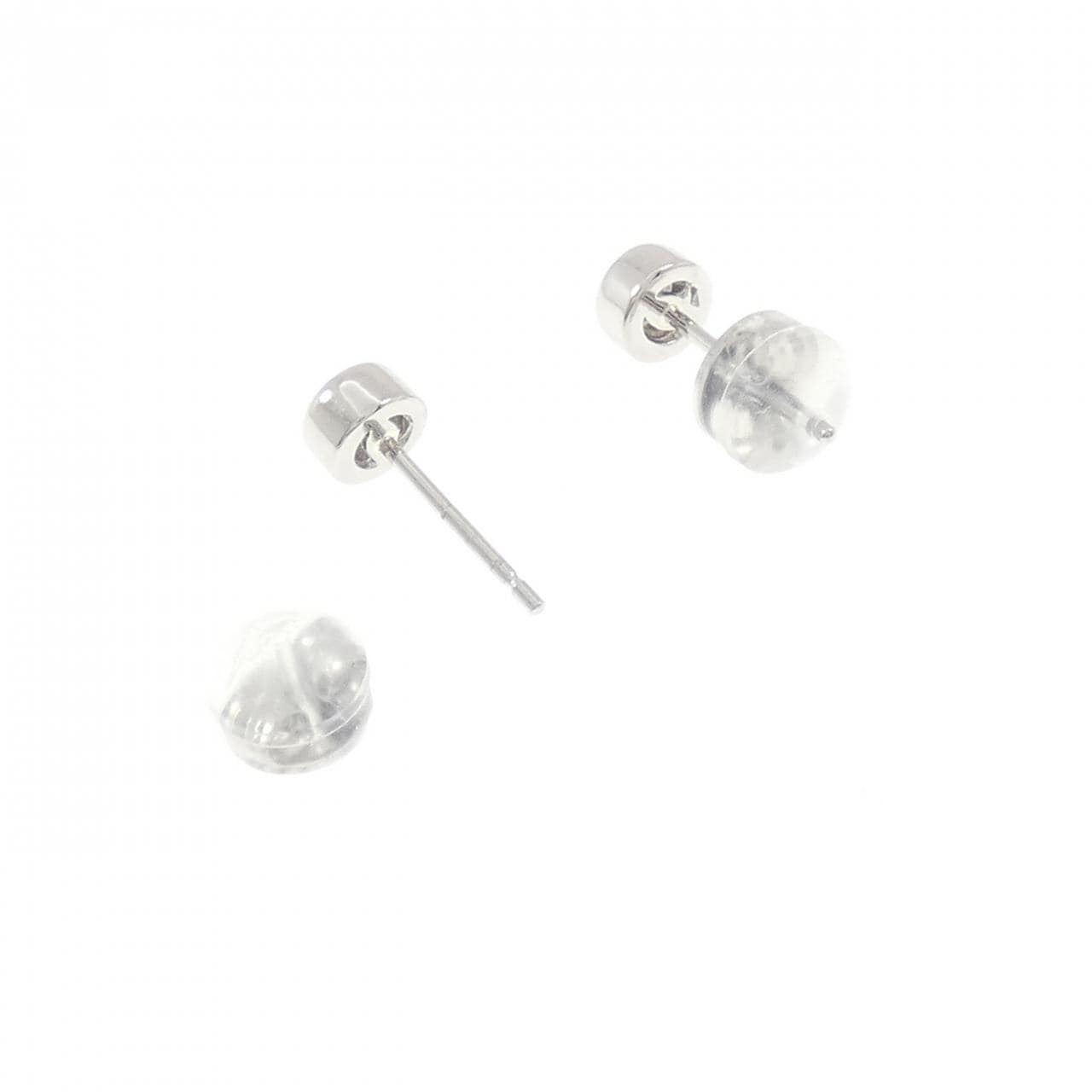 PT900 ダイヤモンド ピアス 0.30CT