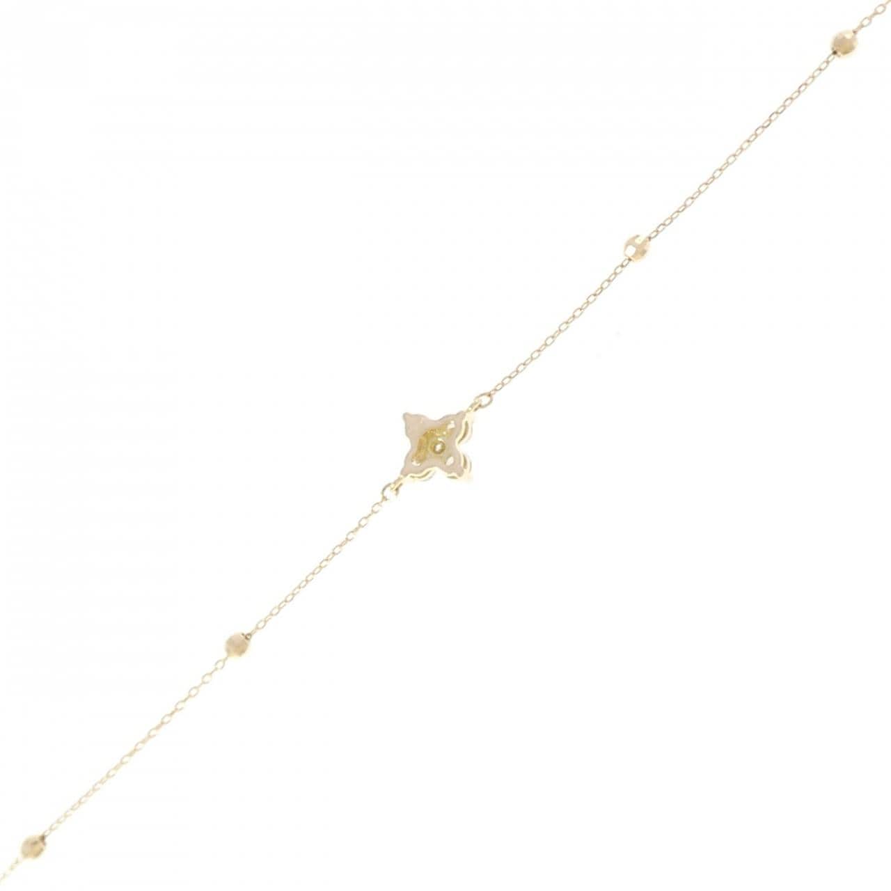 K18YG ダイヤモンド ブレスレット 0.16CT