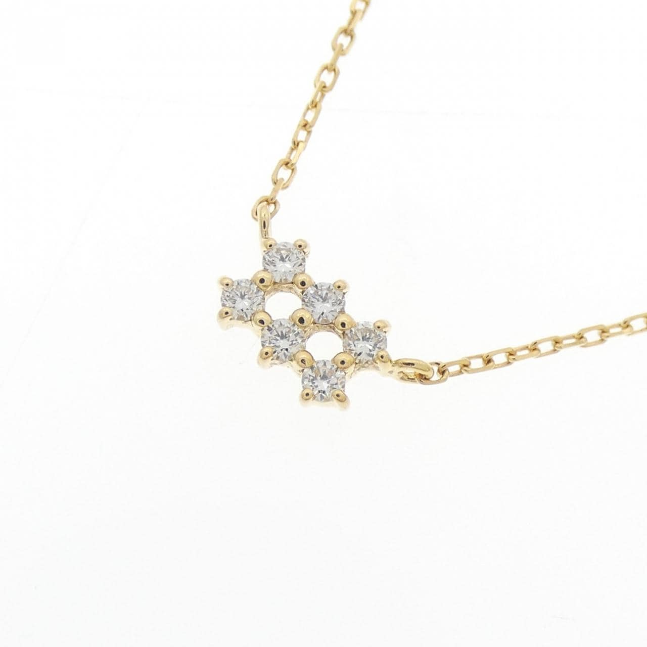 K18YG ダイヤモンド ネックレス