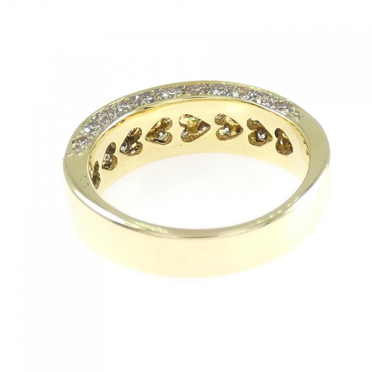 750YG ダイヤモンド リング