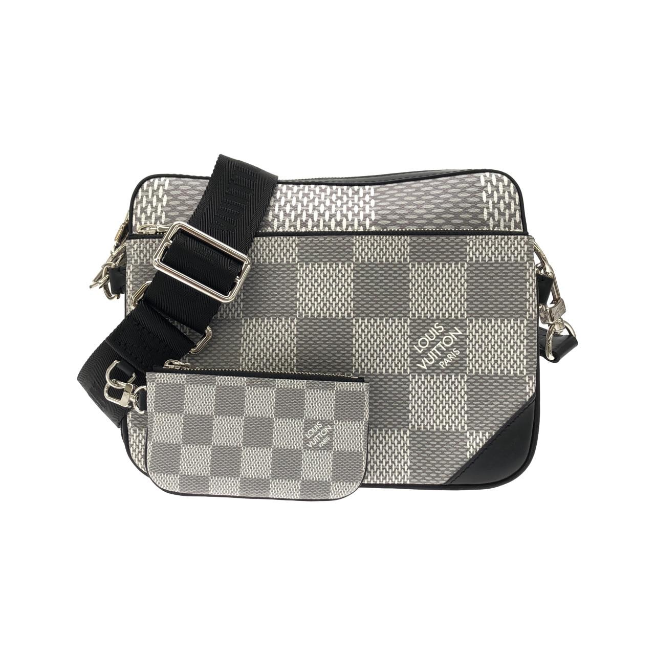 ルイヴィトン ダミエ グラフィット 3D トリオ メッセンジャー N50027 ショルダーバッグ