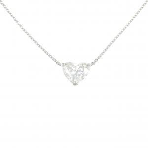 【リメイク】PT900/PT850 ダイヤモンド ネックレス 1.635CT G SI2 ハートシェイプ