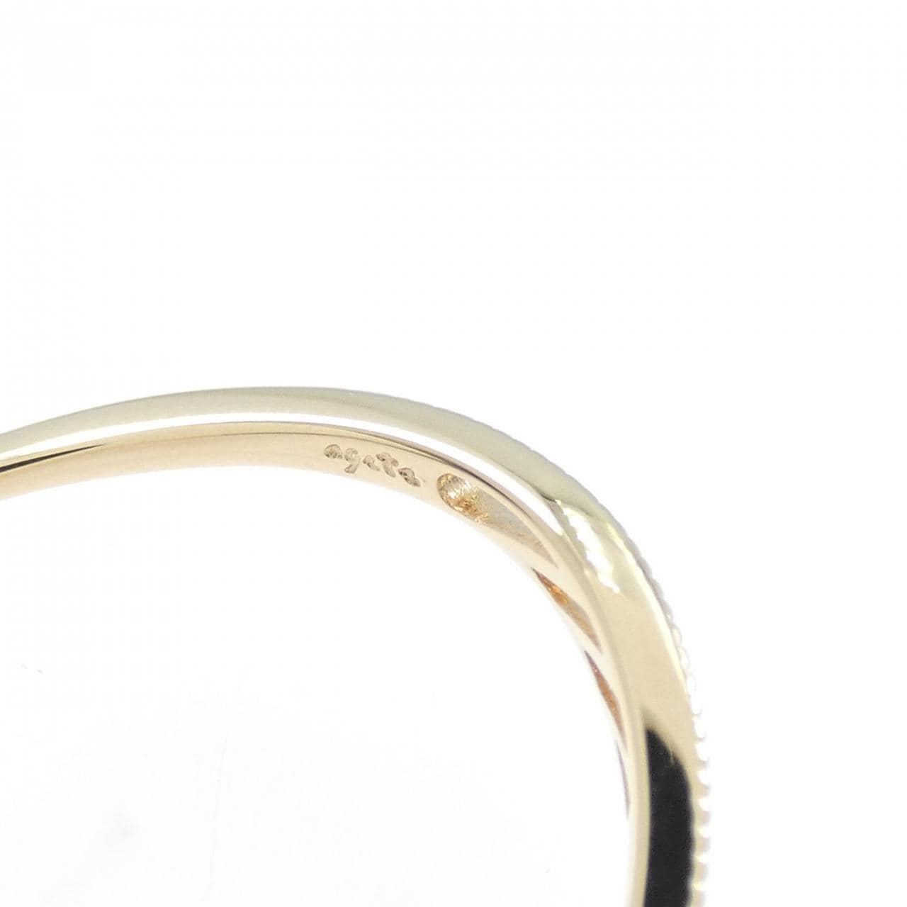 アガット ダイヤモンド リング 0.05CT