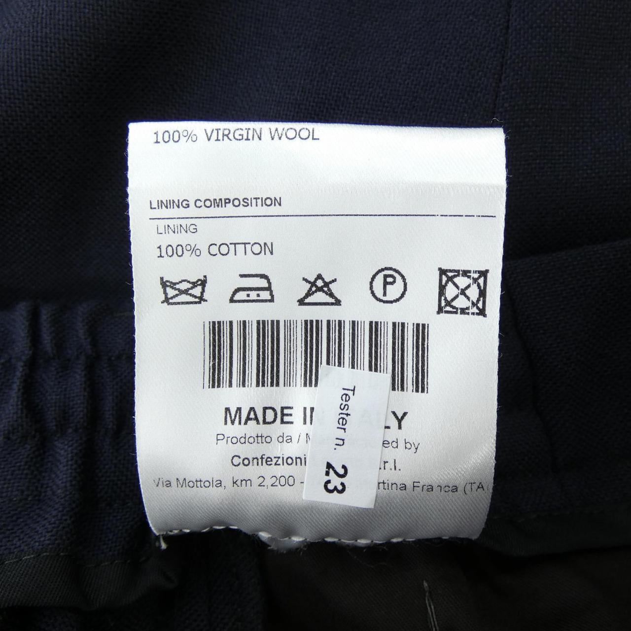 タリアトーレ TAGLIATORE A-DAKAR22K14 パンツ