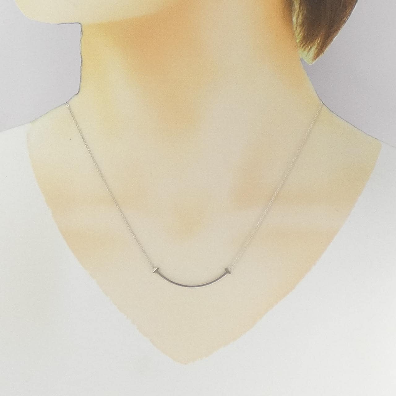 ティファニー Tスマイル スモール ネックレス