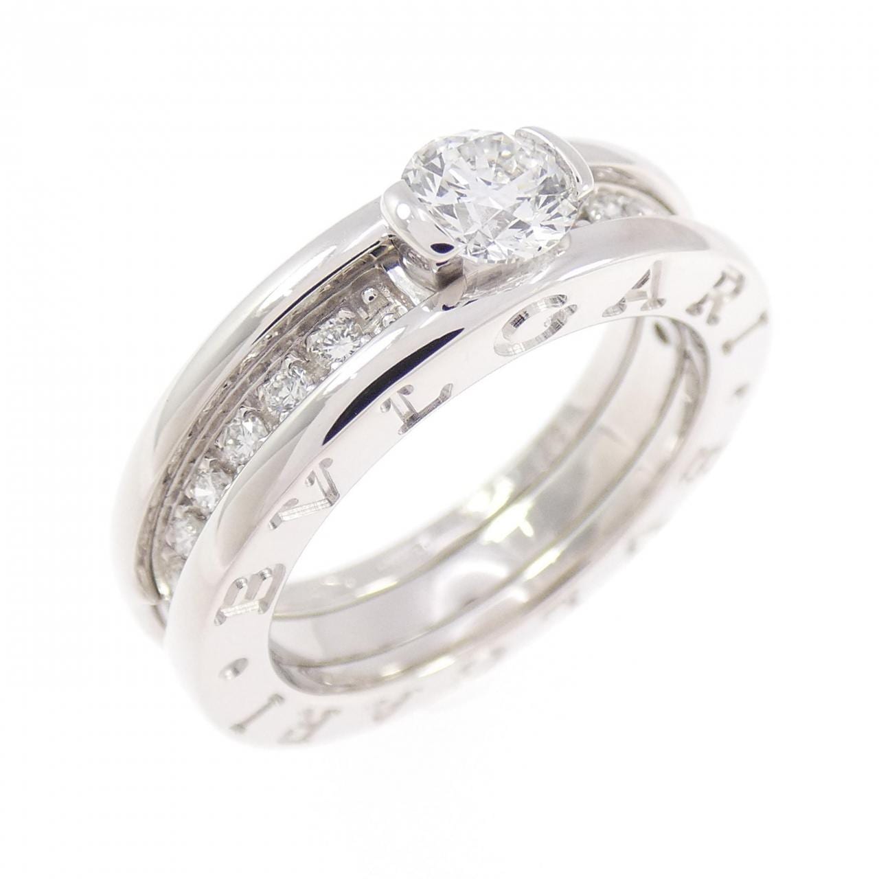 ブルガリ B.zero1 リング 0.33CT D VS1