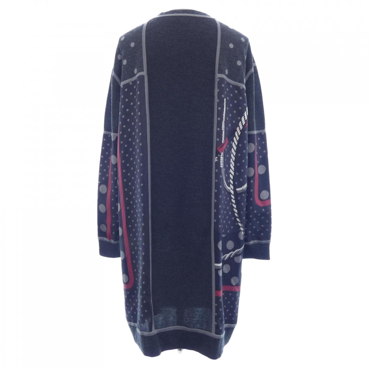 エルメス HERMES CLIL-CLAC A POIS *17-7754 ツイルレーヌ ワンピース