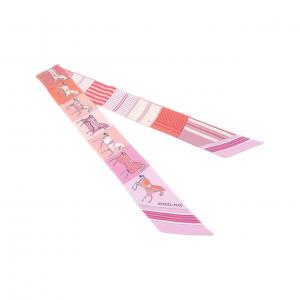 エルメス COUVERTURES NOUVELLES VICHY ツイリー 063211S スカーフ