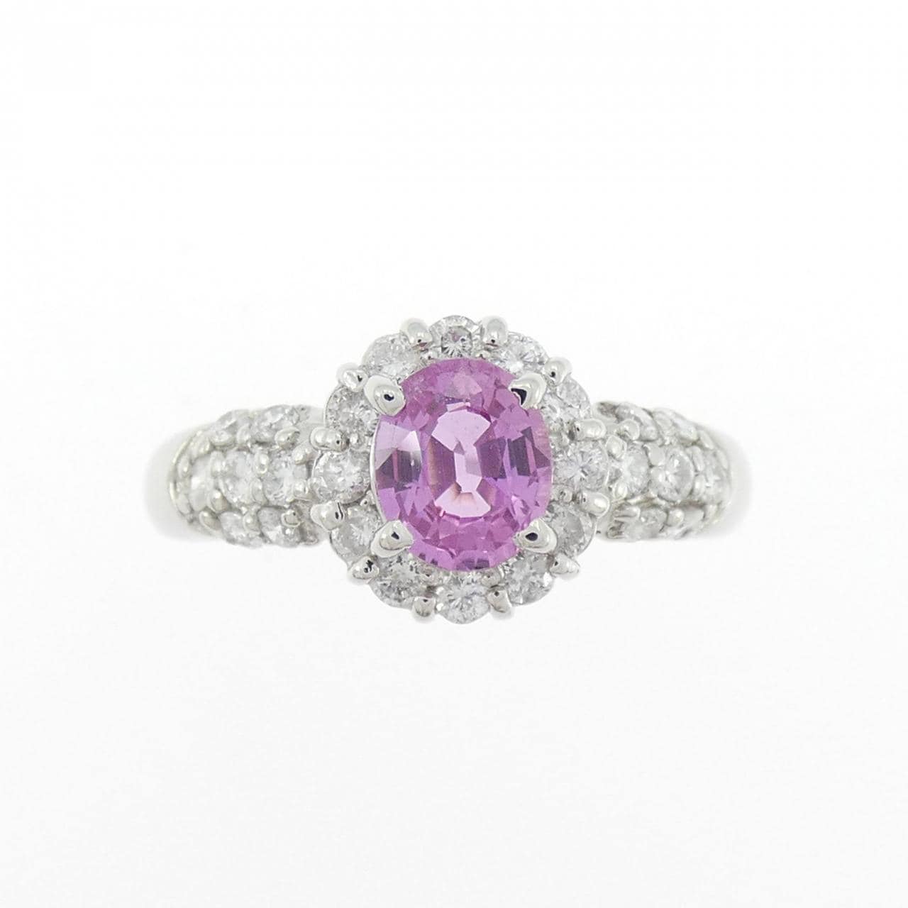 PT900 Sapphire Ring 0.69CT