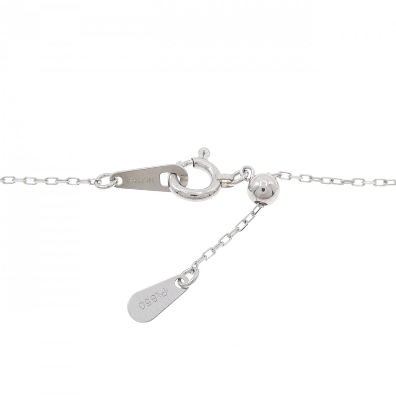 PT950/PT850 ダイヤモンド ネックレス 0.64CT