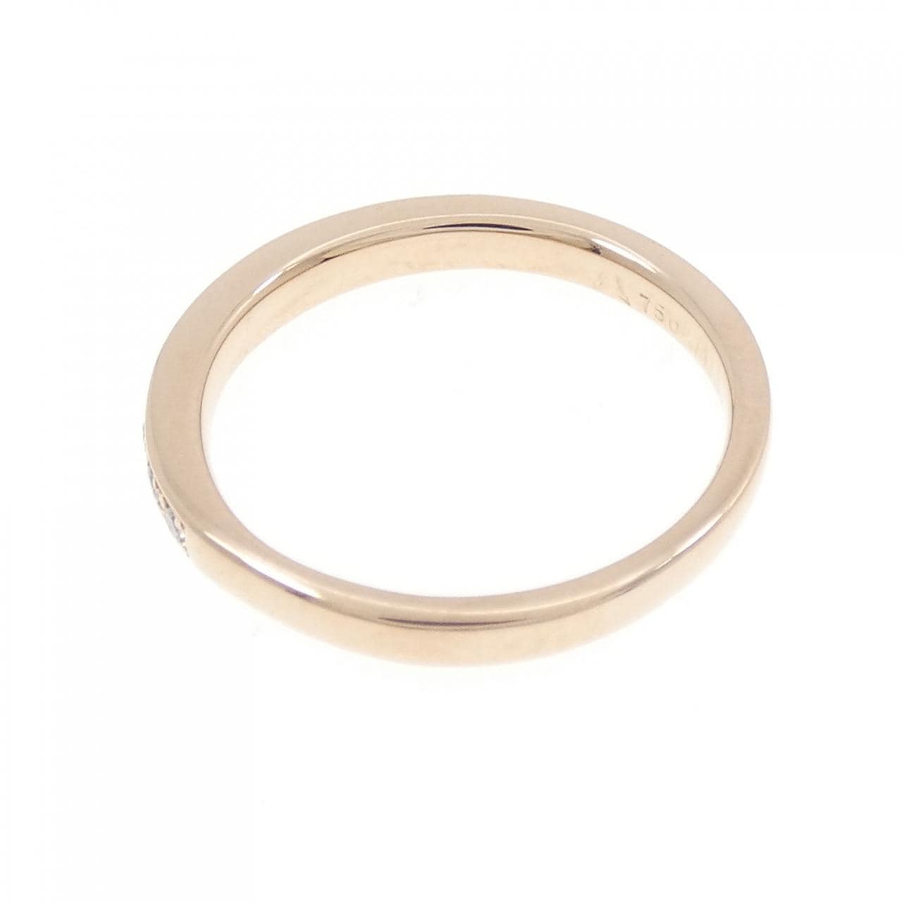 750PG ダイヤモンド リング 0.11CT