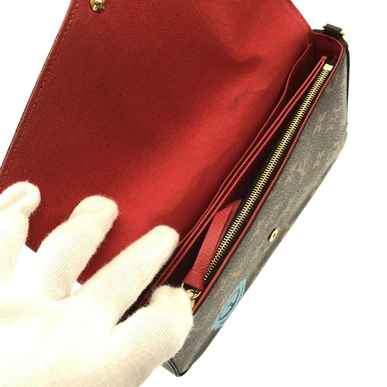 ルイヴィトン モノグラム ワールドツアー ポシェット フェリシー M62145 ショルダーバッグ