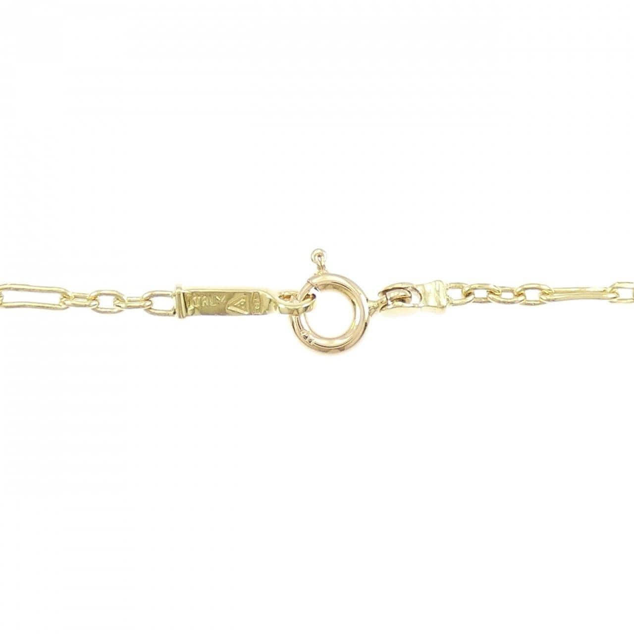 750YG エメラルド ネックレス