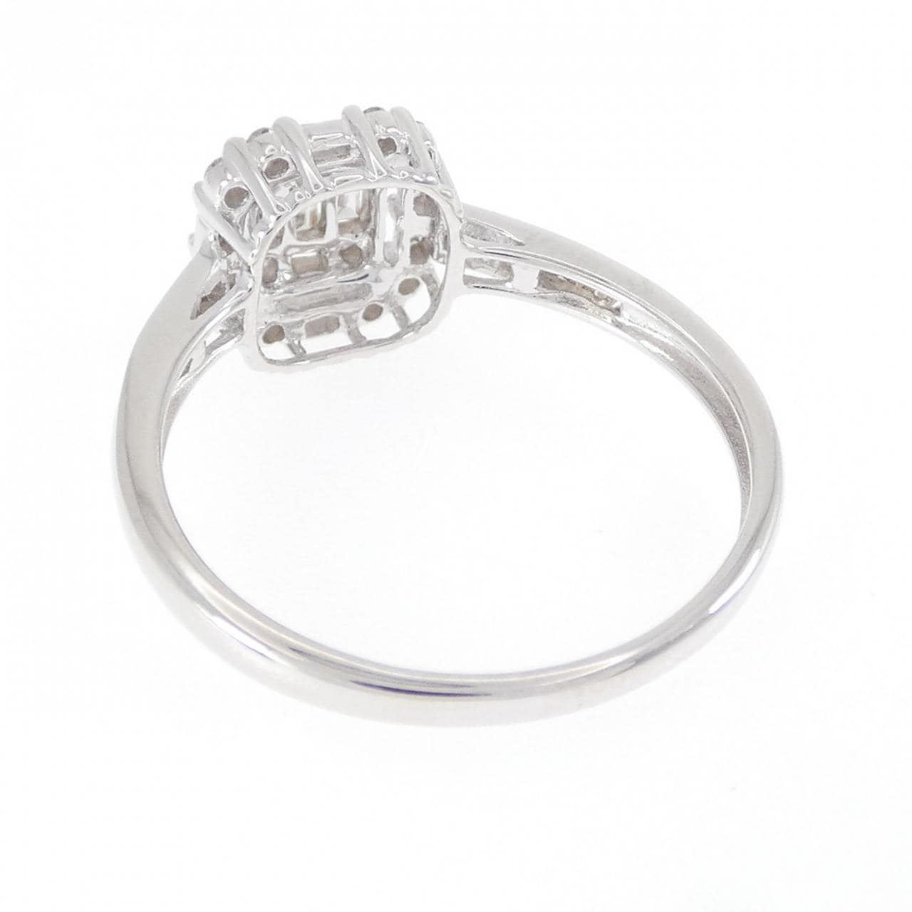 K18WG ダイヤモンド リング 0.30CT