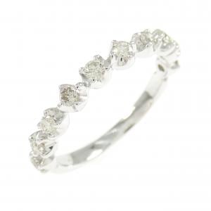 K18WG ダイヤモンド リング 0.30CT