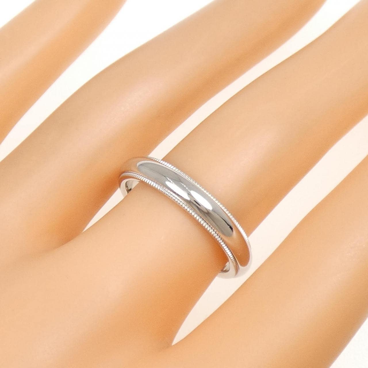 ティファニー ミルグレイン リング