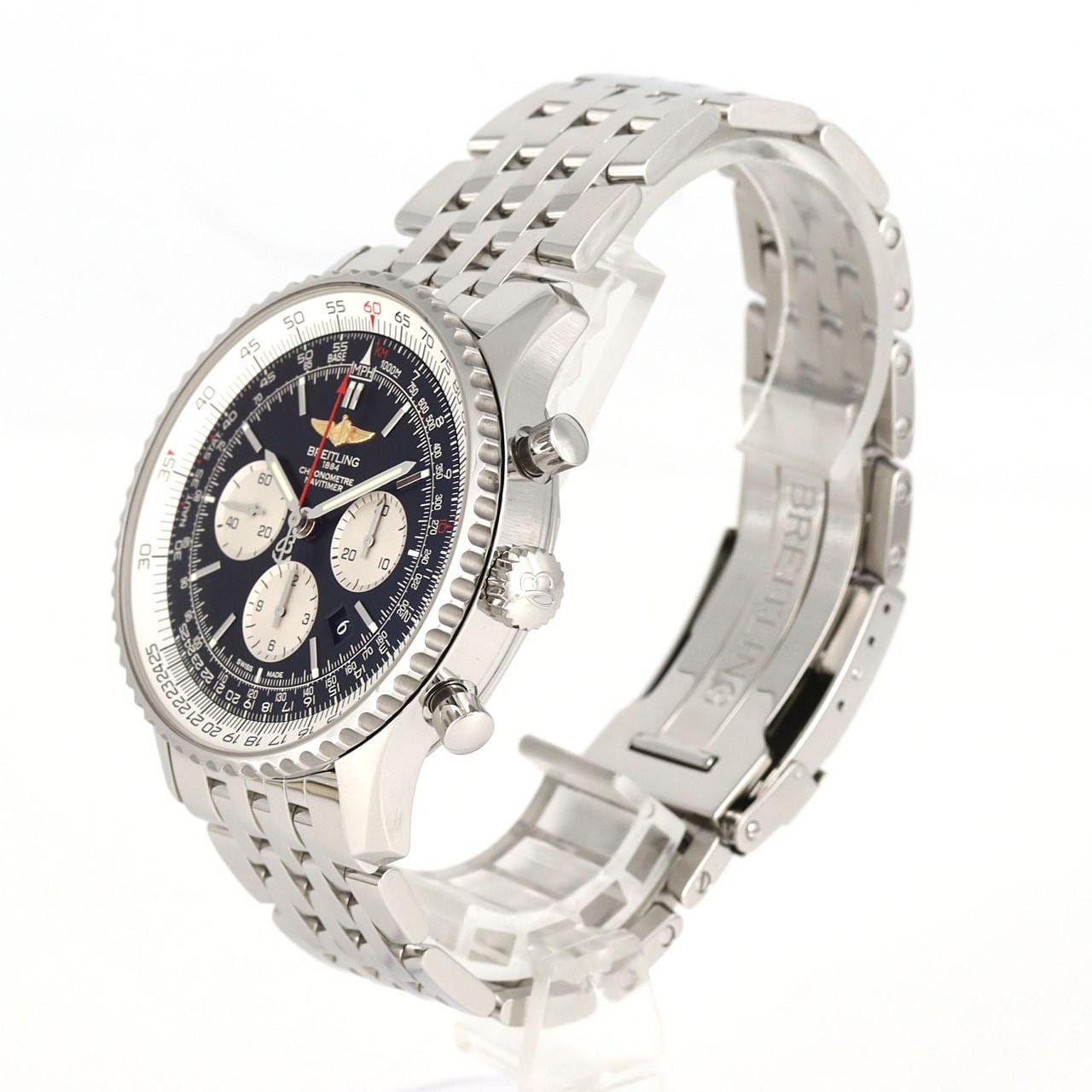 ブライトリング ナビタイマー01 46MM AB0127/A017B09NP SS 自動巻