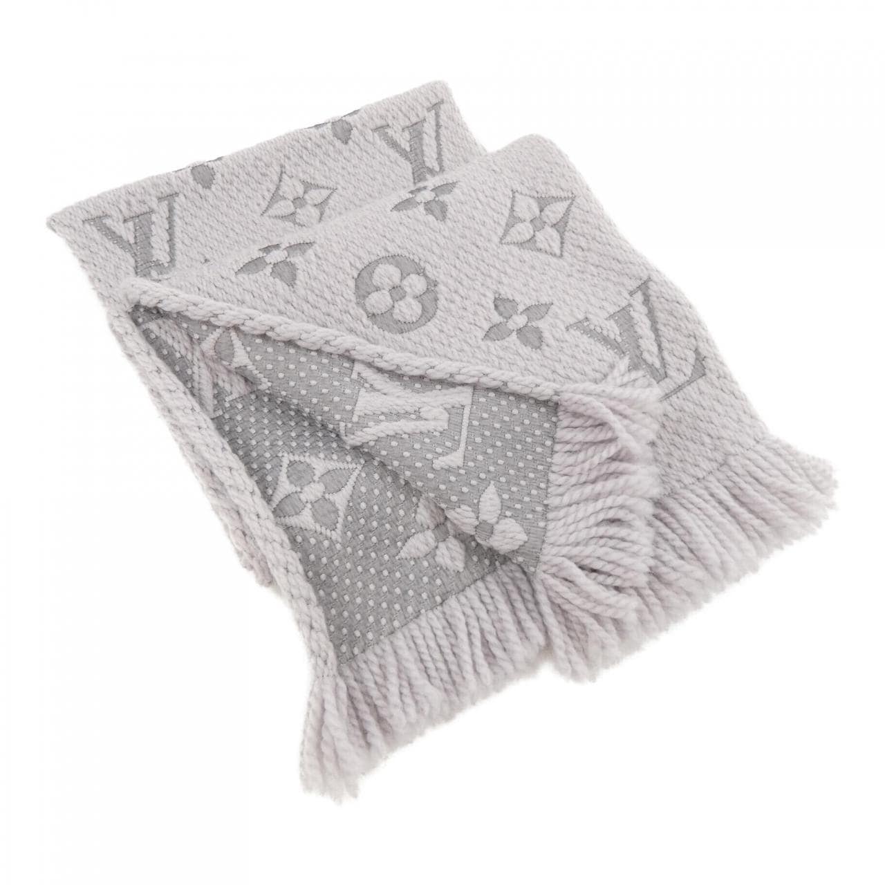 ルイヴィトン LOUIS VUITTON ロゴマニア M74742 MUFFLER