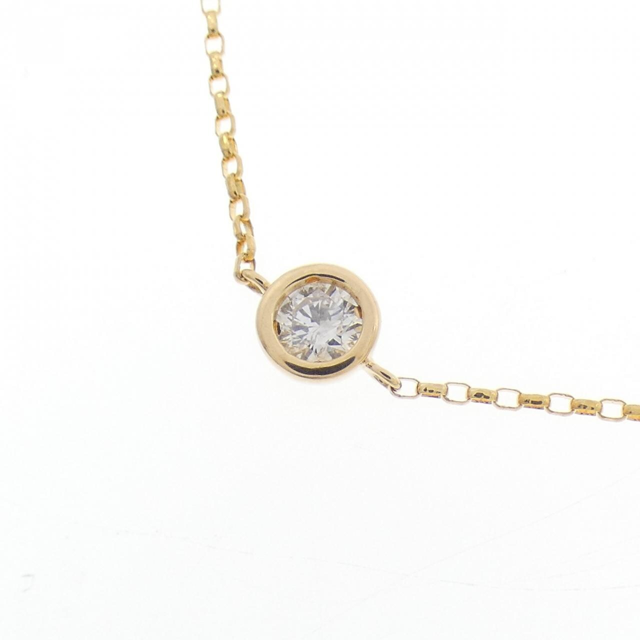 K18YG ダイヤモンド ネックレス 1.00CT