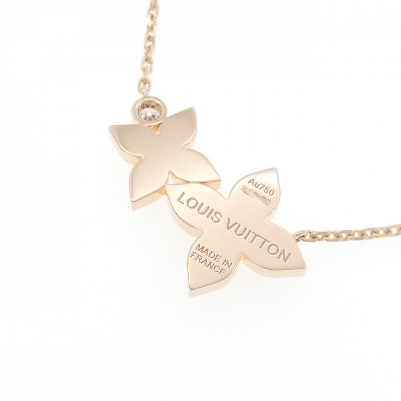 ルイヴィトン スター ブロッサム ドゥーブル ネックレス