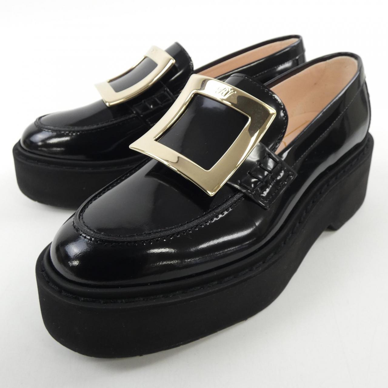 ロジェヴィヴィエ ROGER VIVIER ヴィヴ レンジャー メタルバックル シューズ