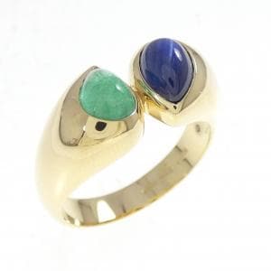 18KTYG サファイヤ リング