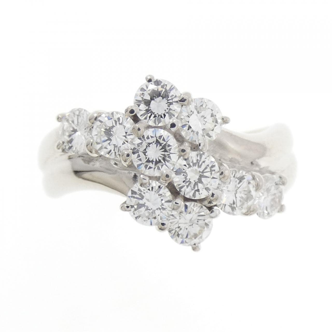 PT900 ダイヤモンド リング 1.13CT