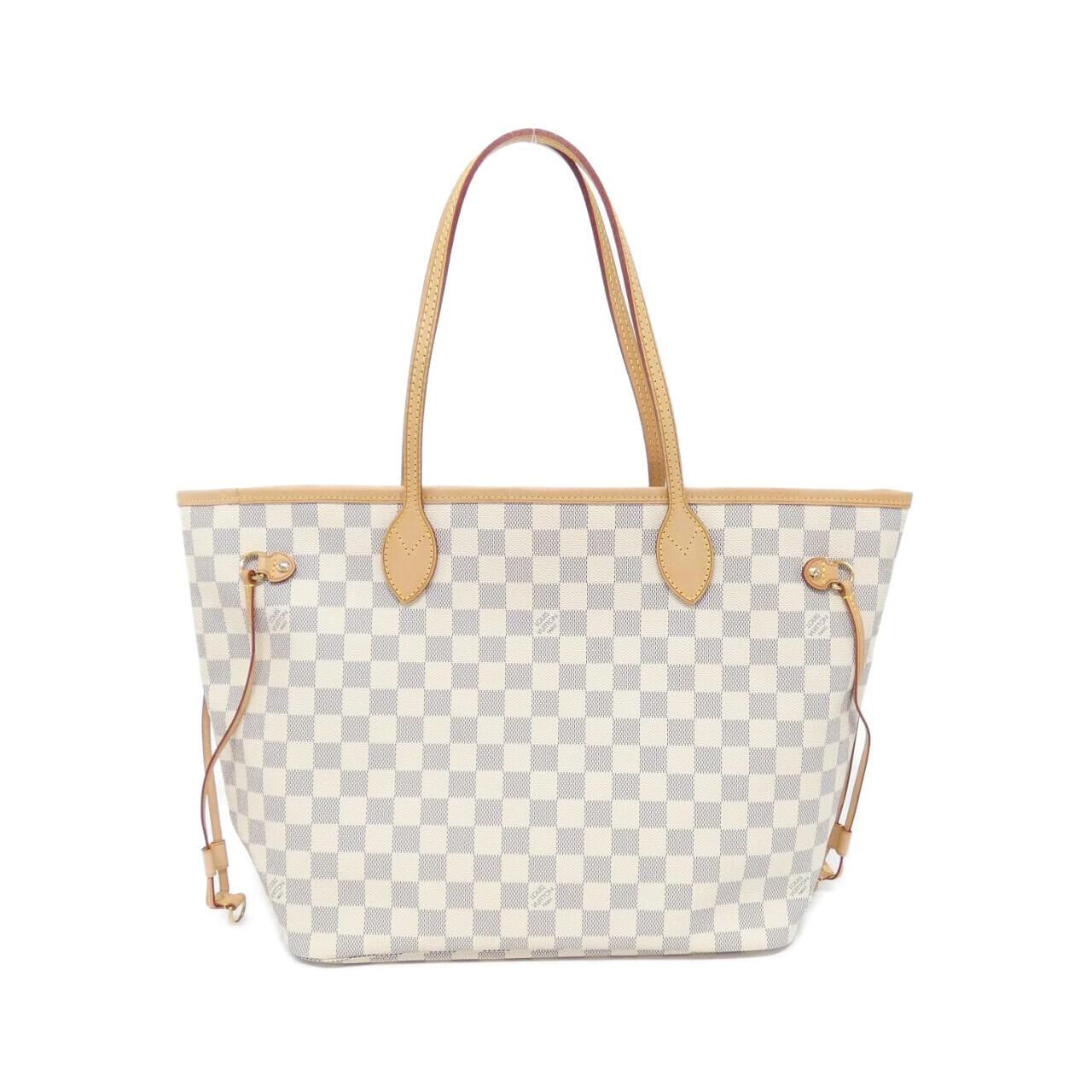 ルイヴィトン ダミエ アズール ネヴァーフル MM N51107 バッグ