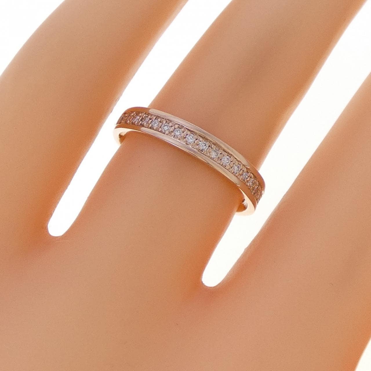 K10PG ダイヤモンド リング 0.11CT