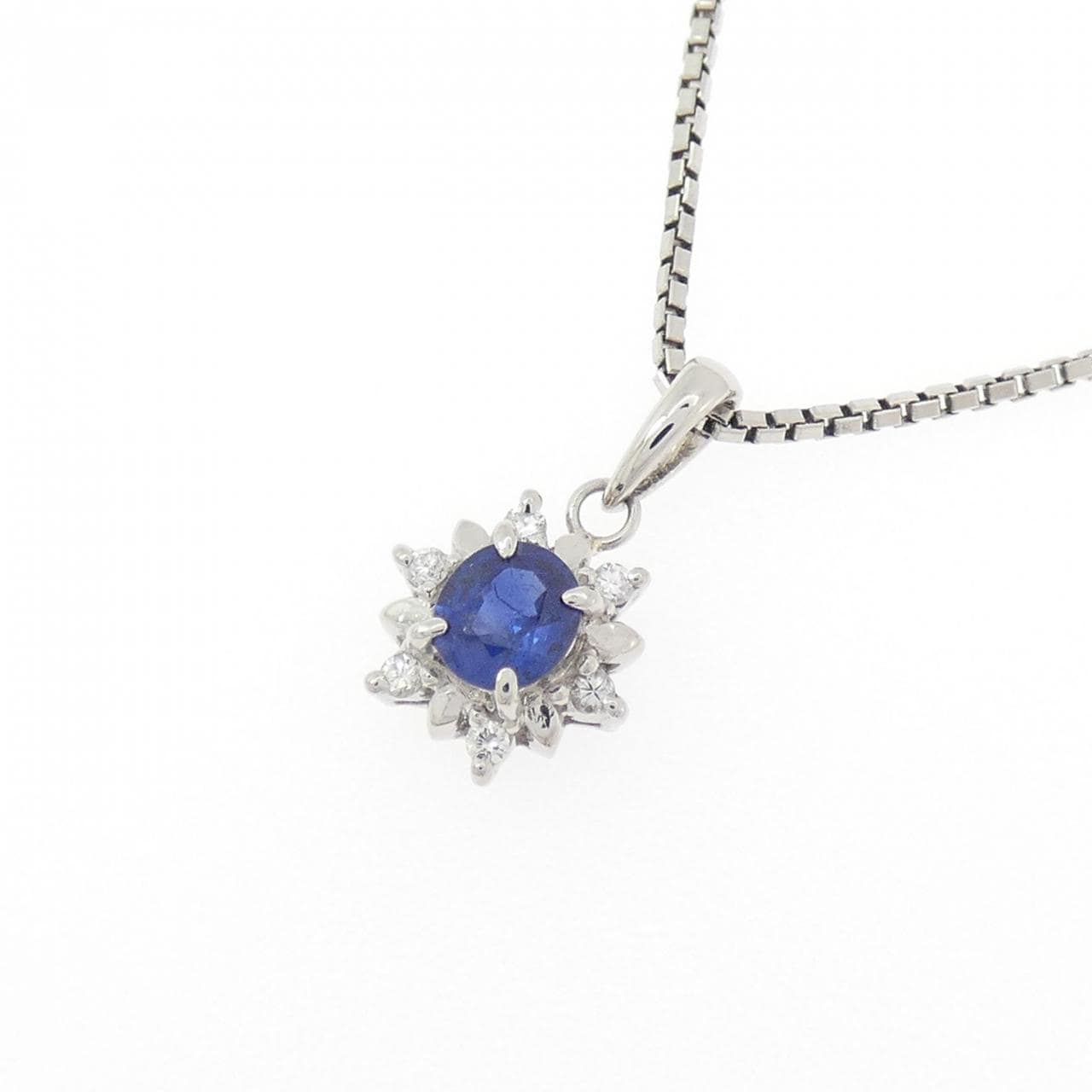 PT900/PT850 サファイヤ ネックレス 0.33CT