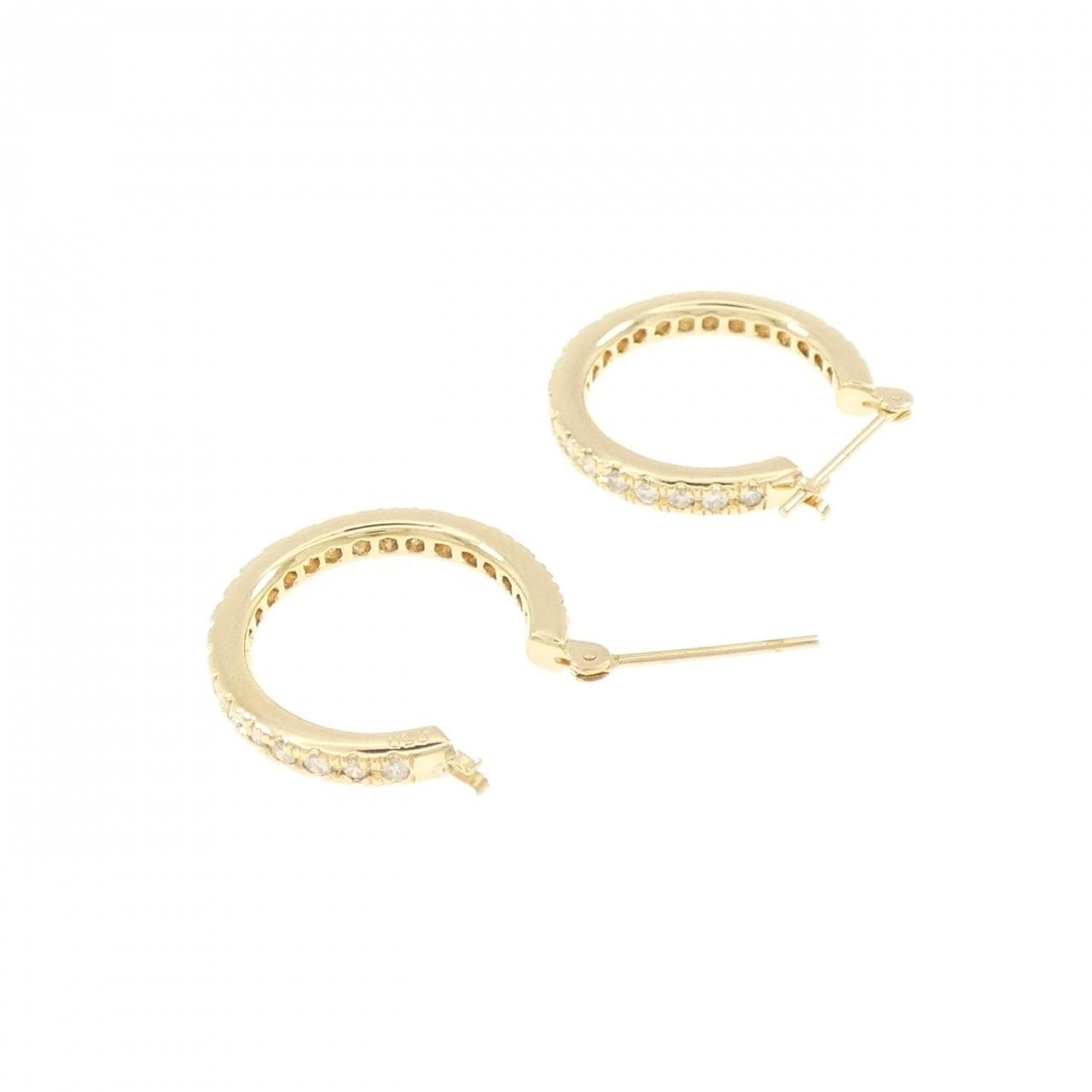K18YG ダイヤモンド ピアス 0.50CT