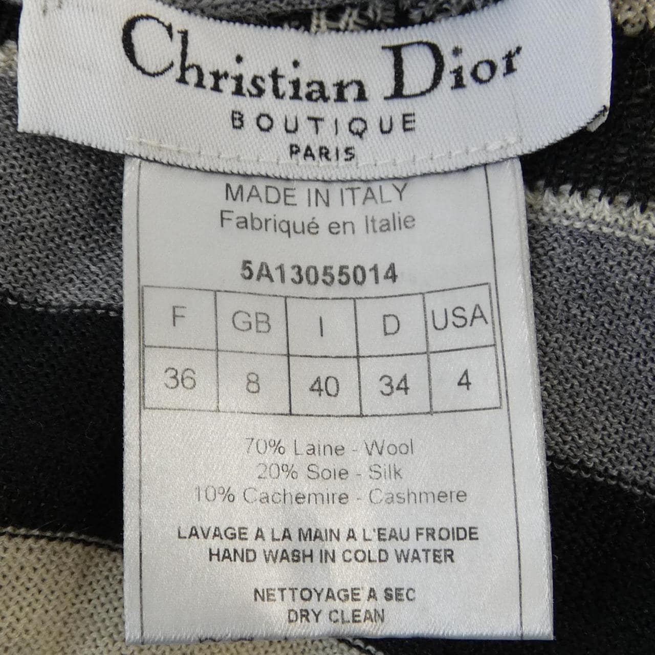 クリスチャンディオール CHRISTIAN DIOR キャミソール