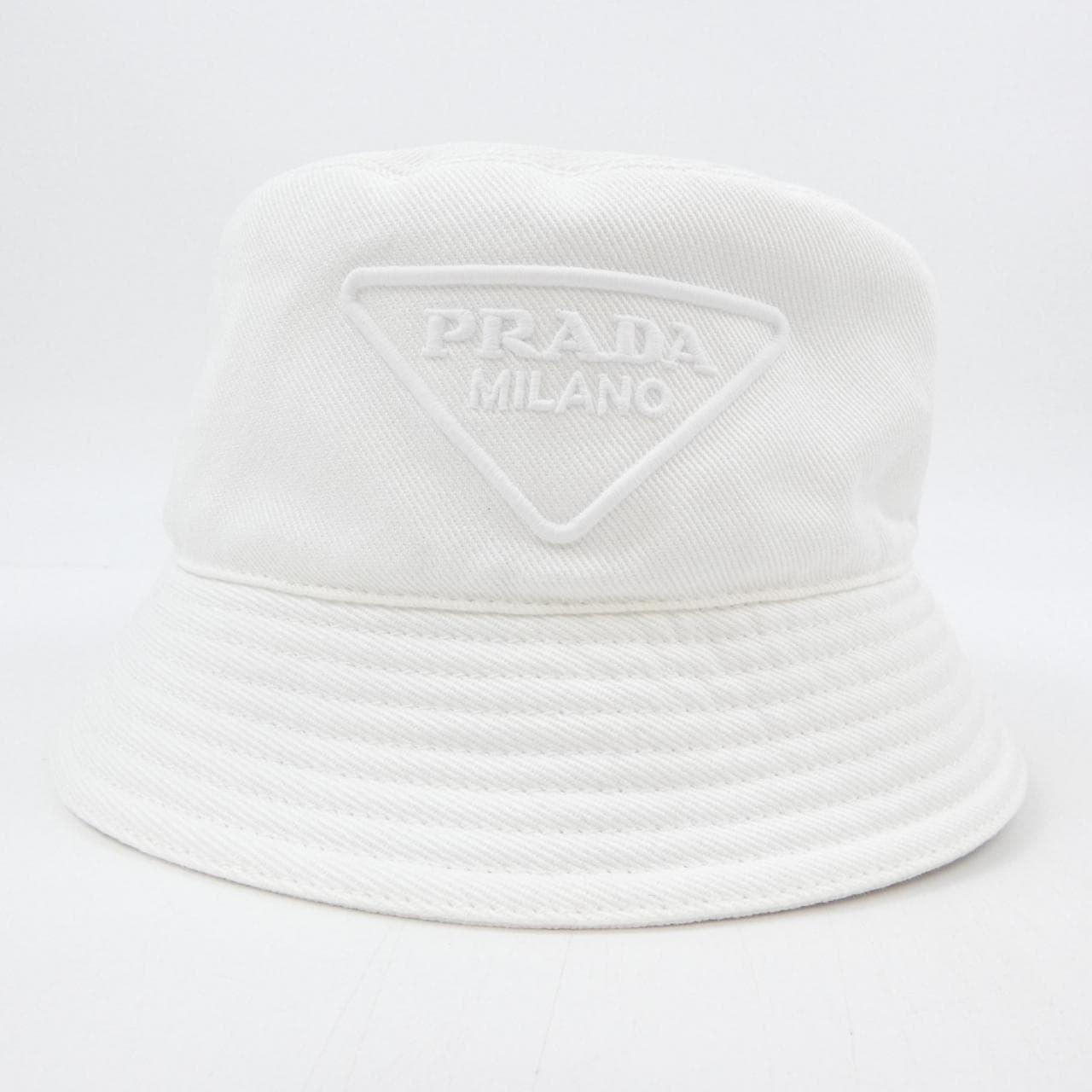 プラダ PRADA ドリル バケットハット トライアングルロゴ 2HC137 2FMB ハット
