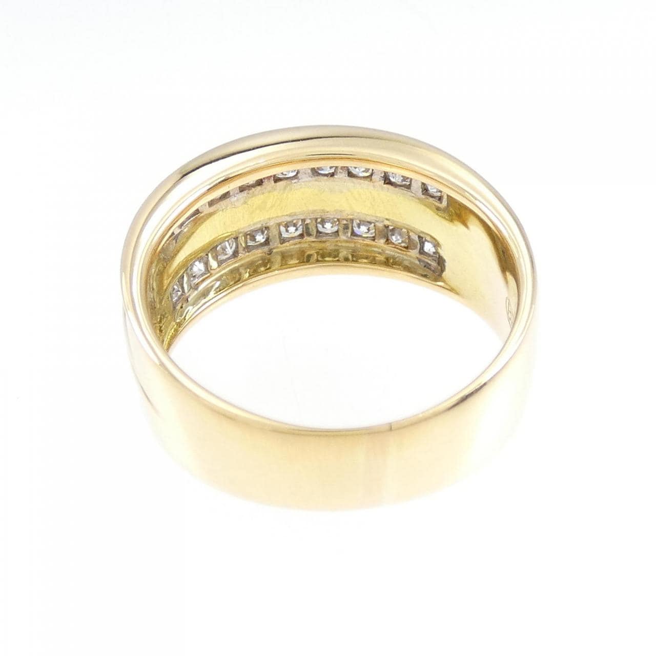 K18YG/K18WG Diamond ring 0.44CT