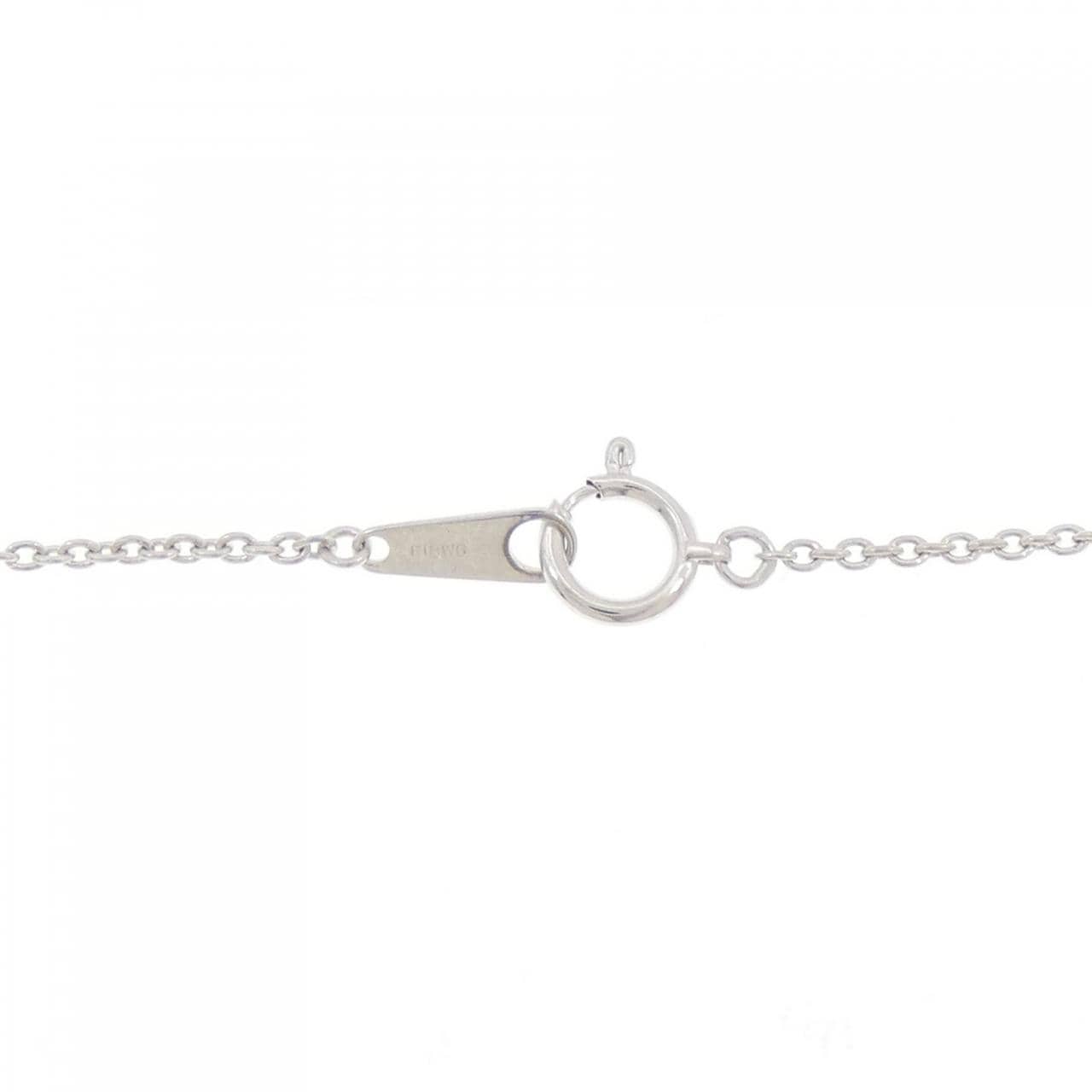 K18WG ダイヤモンド ブレスレット 1.01CT