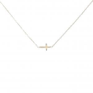 K10YG クロス ネックレス