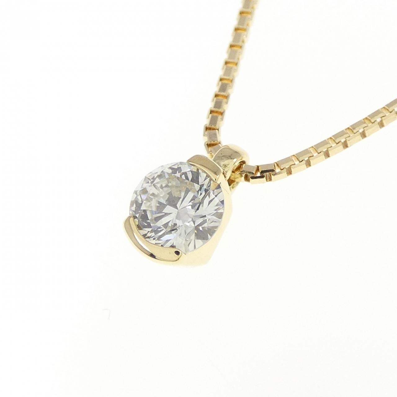 K18YG ダイヤモンド ネックレス 0.34CT