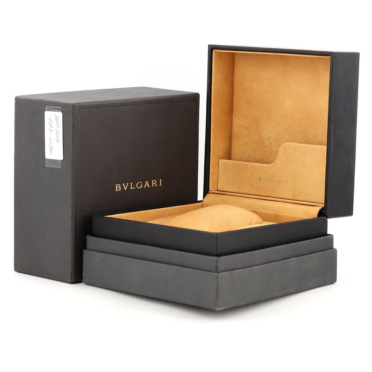BVLGARI BVLGARI BVLGARI BB38SSAUTO/BB38BSSD/AT SS Automatic