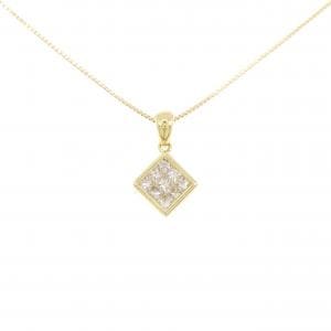 K18YG ダイヤモンド ネックレス 0.50CT
