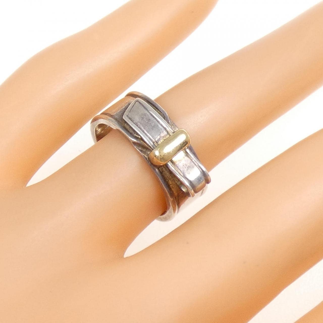 【ヴィンテージ】エルメス アルテミス リボン リング