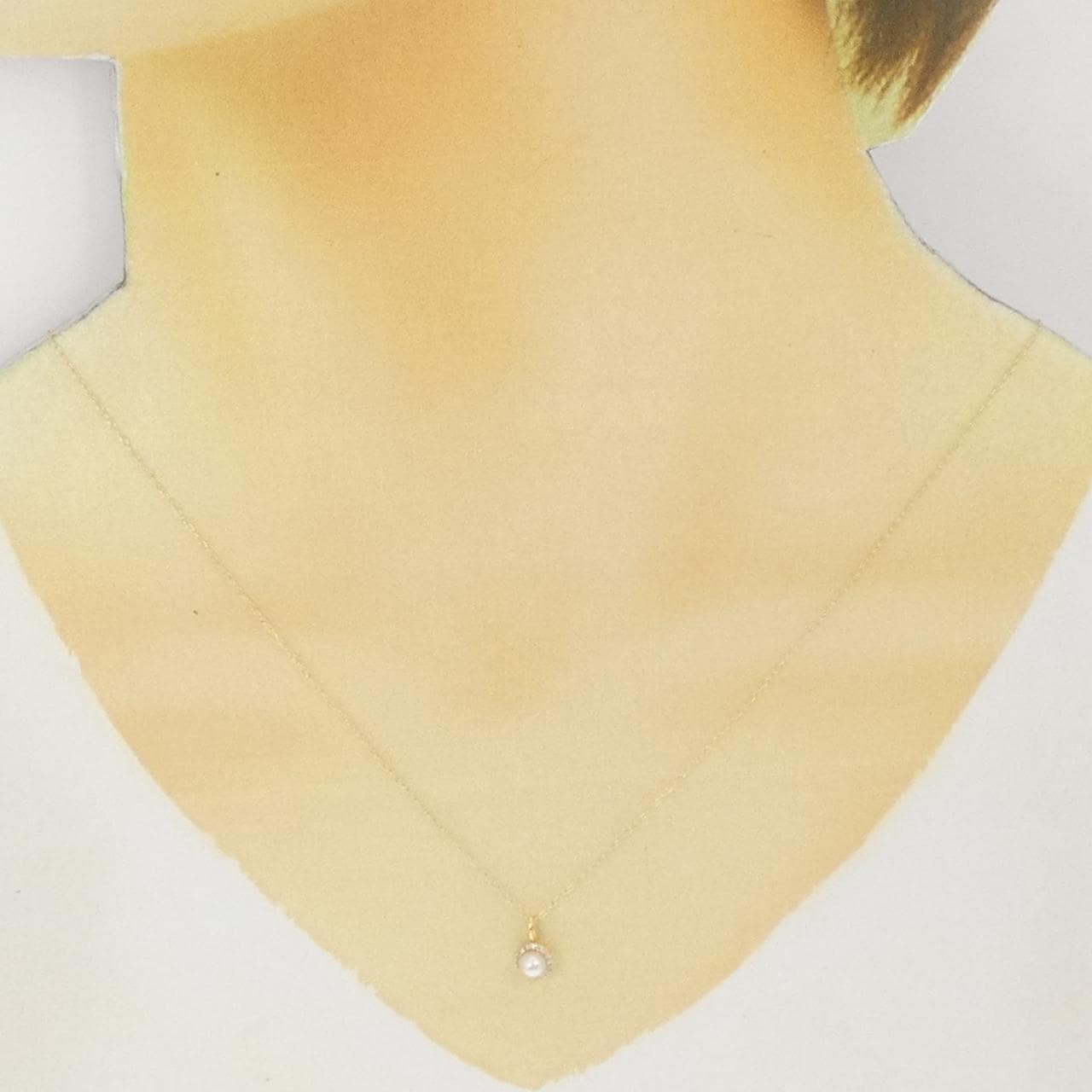 K18YG アコヤパール ネックレス 4mm